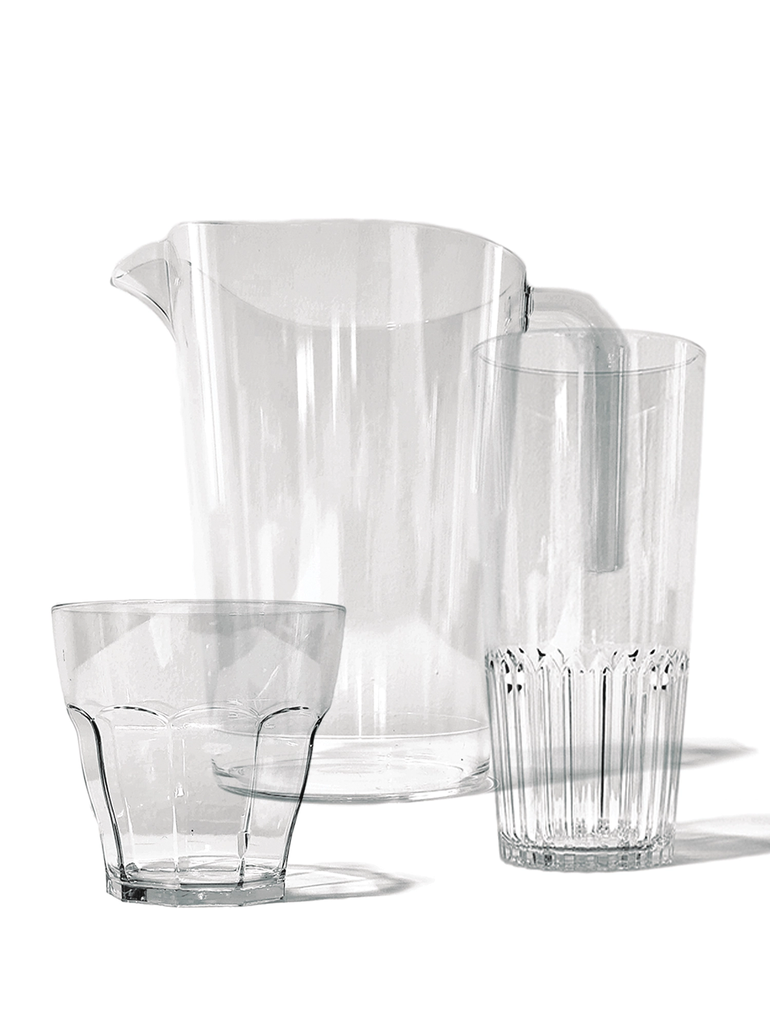 Herbruikbare polycarbonaat glazen