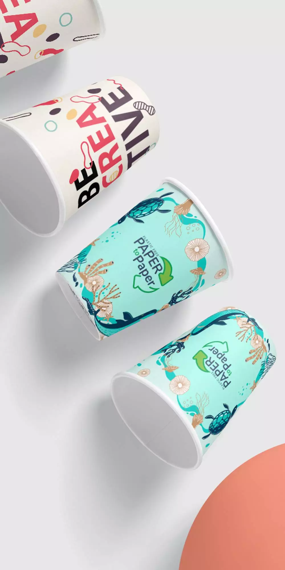 Kartonnen koffiebekers bedrukken