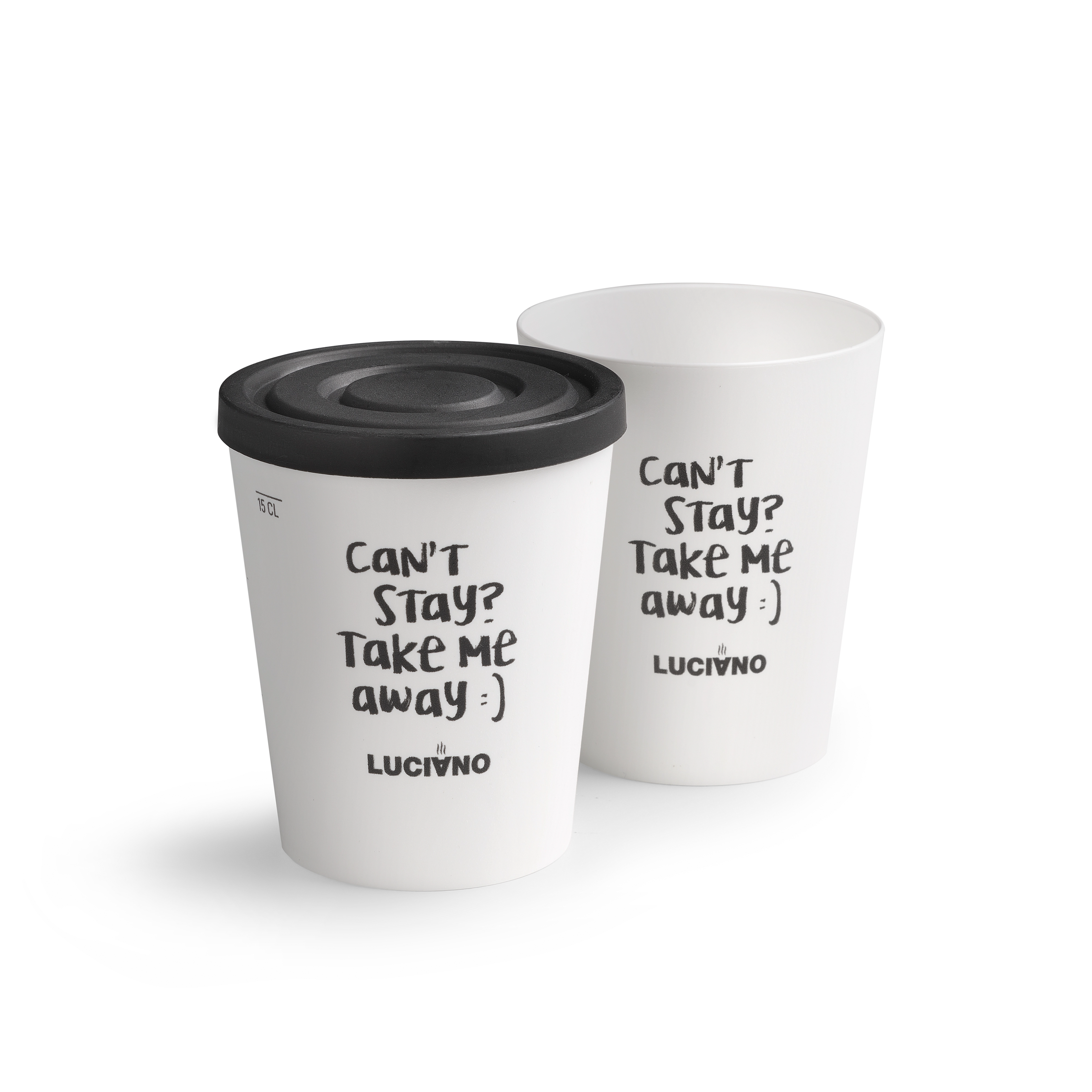 Herbruikbare koffiebekers bedrukken